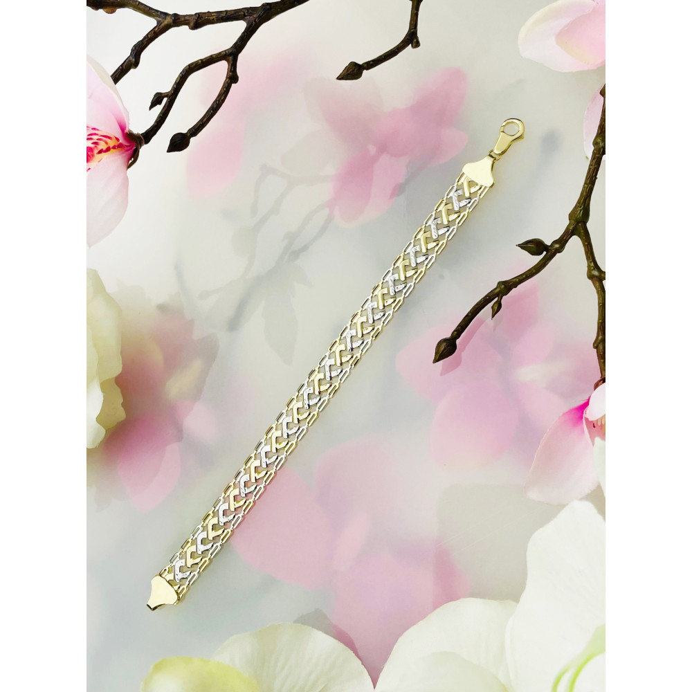 Damen Goldarmband Armband Armkette Gelbgold 375er