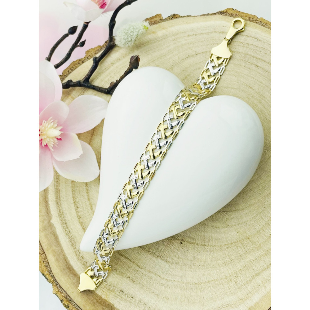 Damen Goldarmband Armband Armkette Gelbgold 375er