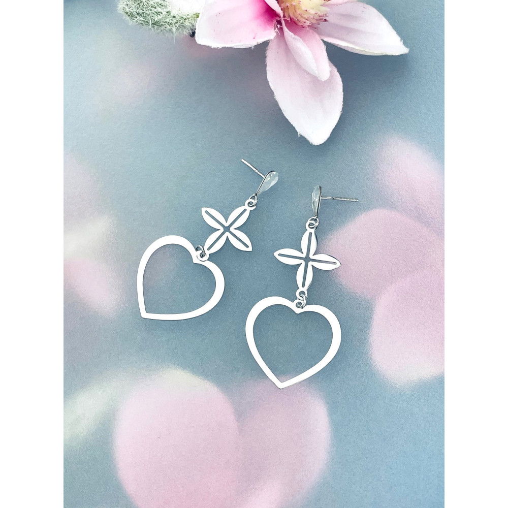 copy of Złote kolczyki przecinki z cyrkoniami