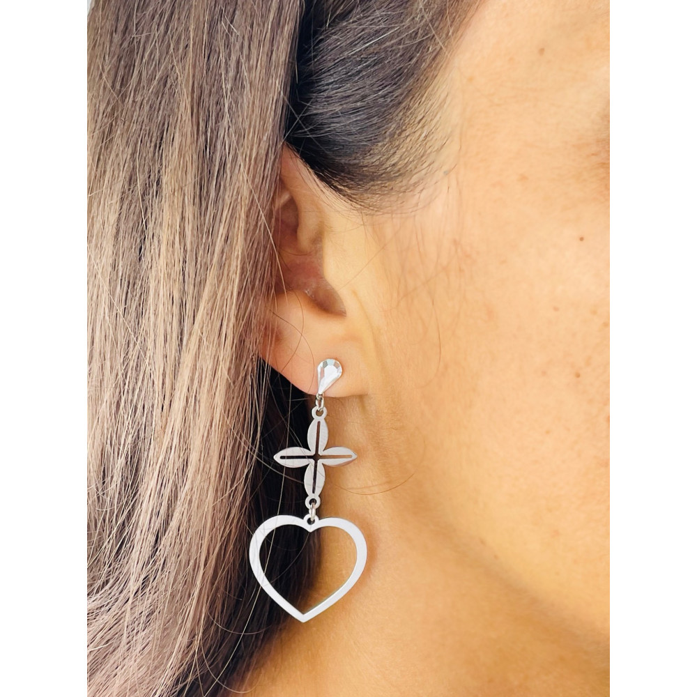 copy of Złote kolczyki przecinki z cyrkoniami