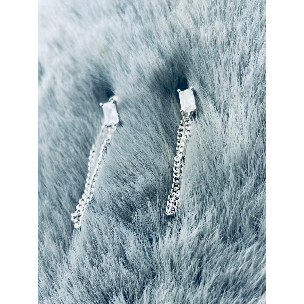 925 Silber mit Zirkonia Ohrringe