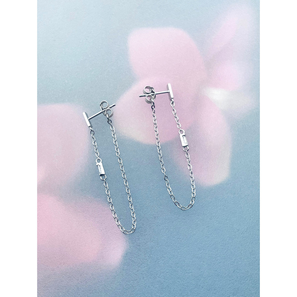 925 Silber mit Zirkonia Ohrringe