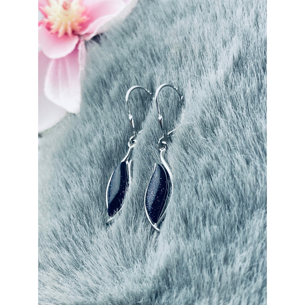 copy of Złote kolczyki przecinki z cyrkoniami