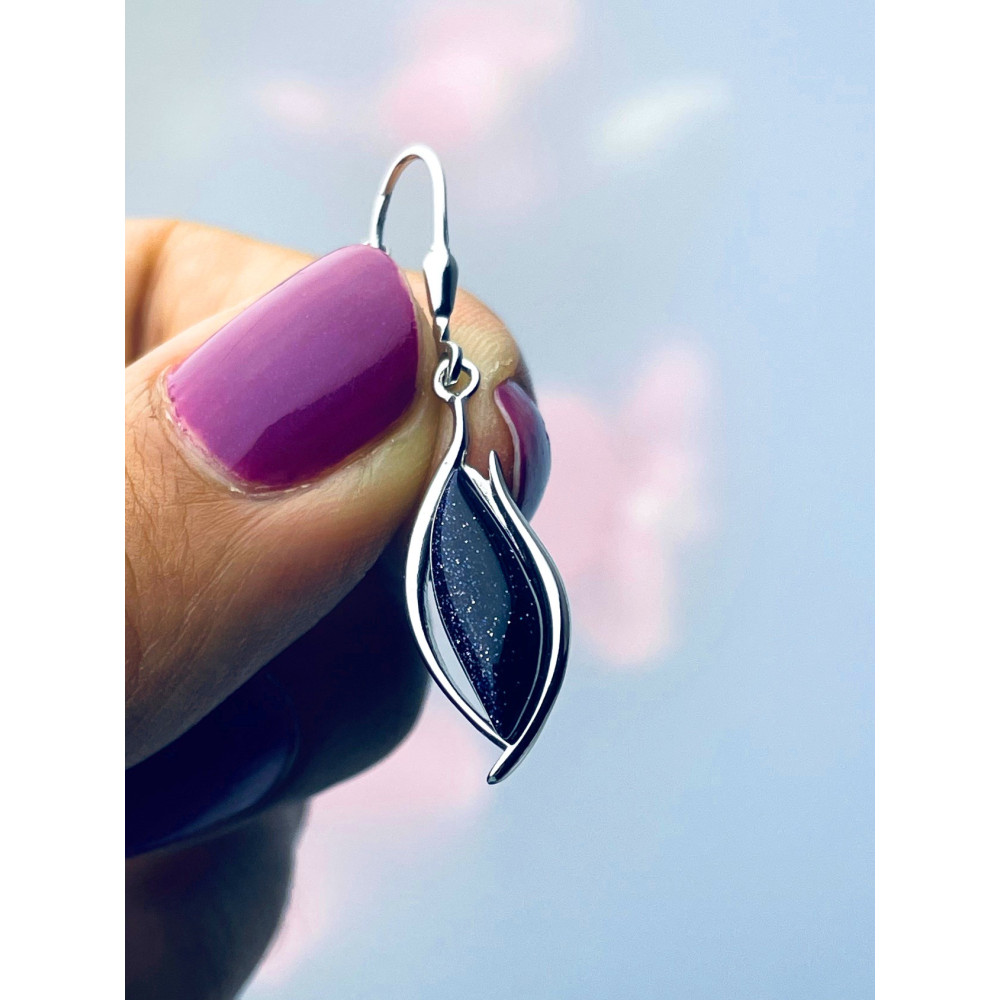 copy of Złote kolczyki przecinki z cyrkoniami