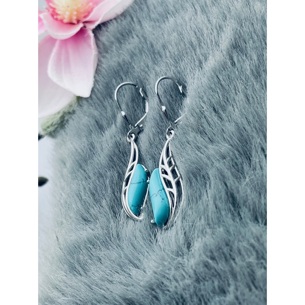 copy of Złote kolczyki przecinki z cyrkoniami