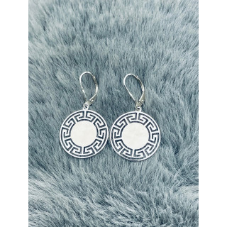 Kreis 925 Silber Ohrringe