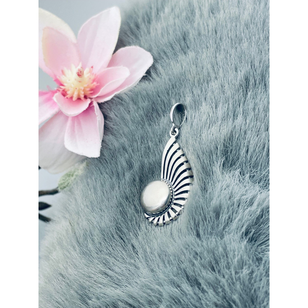 Kugel 925 Silber Damen Medaillon Anhänger