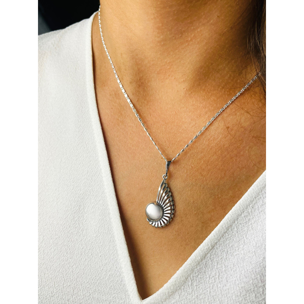 Kugel 925 Silber Damen Medaillon Anhänger