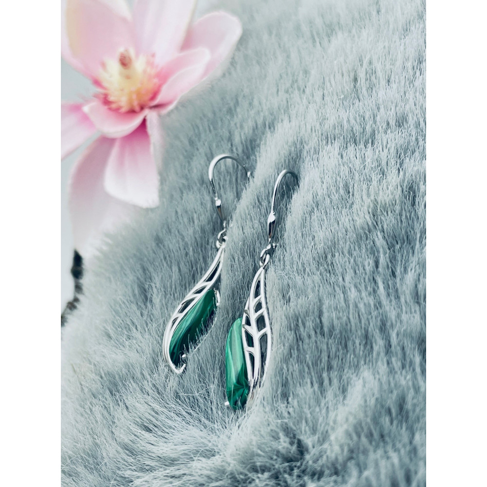 copy of Złote kolczyki przecinki z cyrkoniami