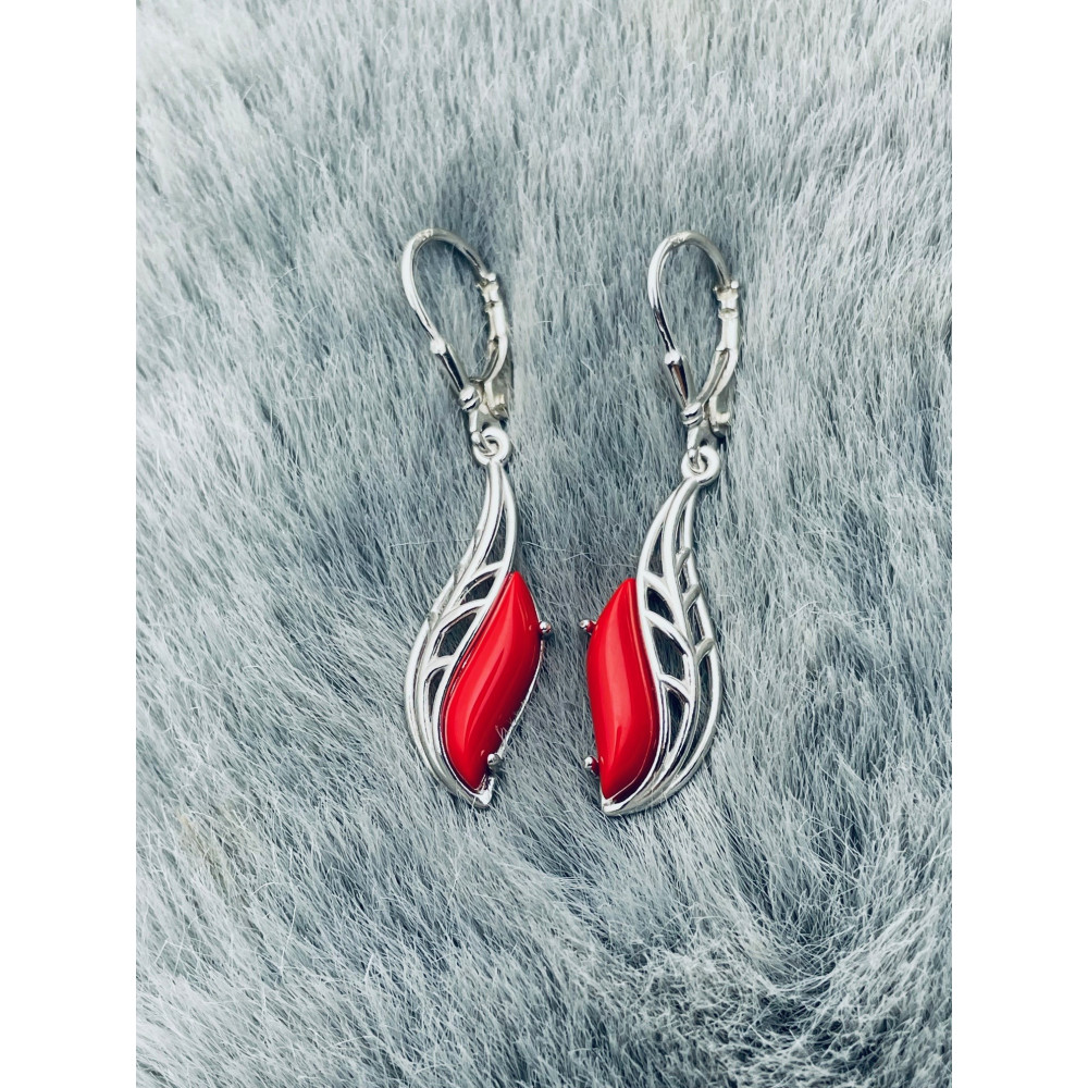 copy of Złote kolczyki przecinki z cyrkoniami