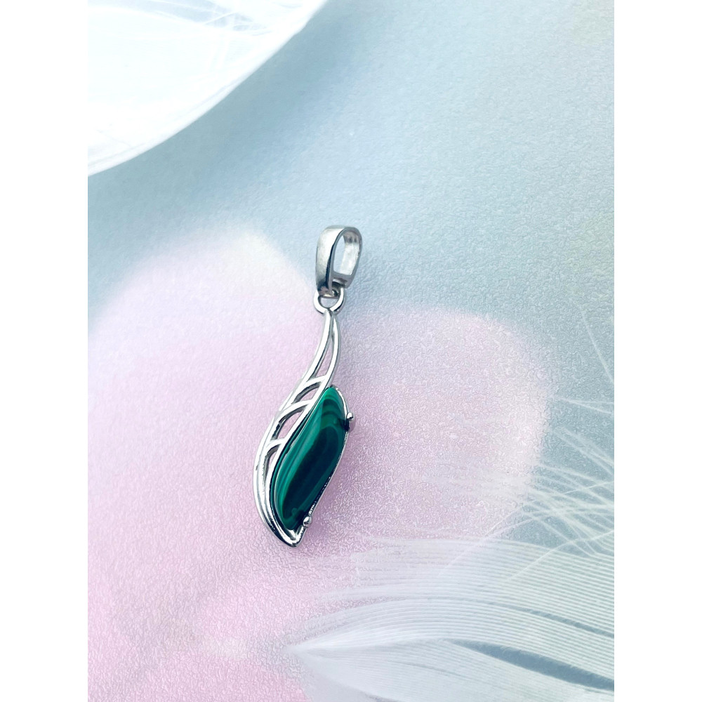 925 Silber Anhänger mit Obsidian