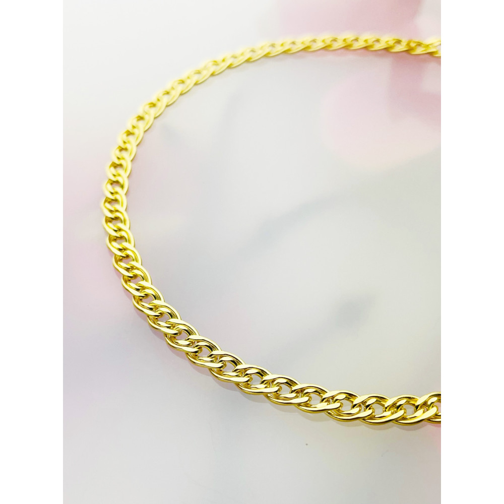 Goldarmband Armband Armkette Nonnakette Doppelpanzerkette Gelbgold 585er 14KT