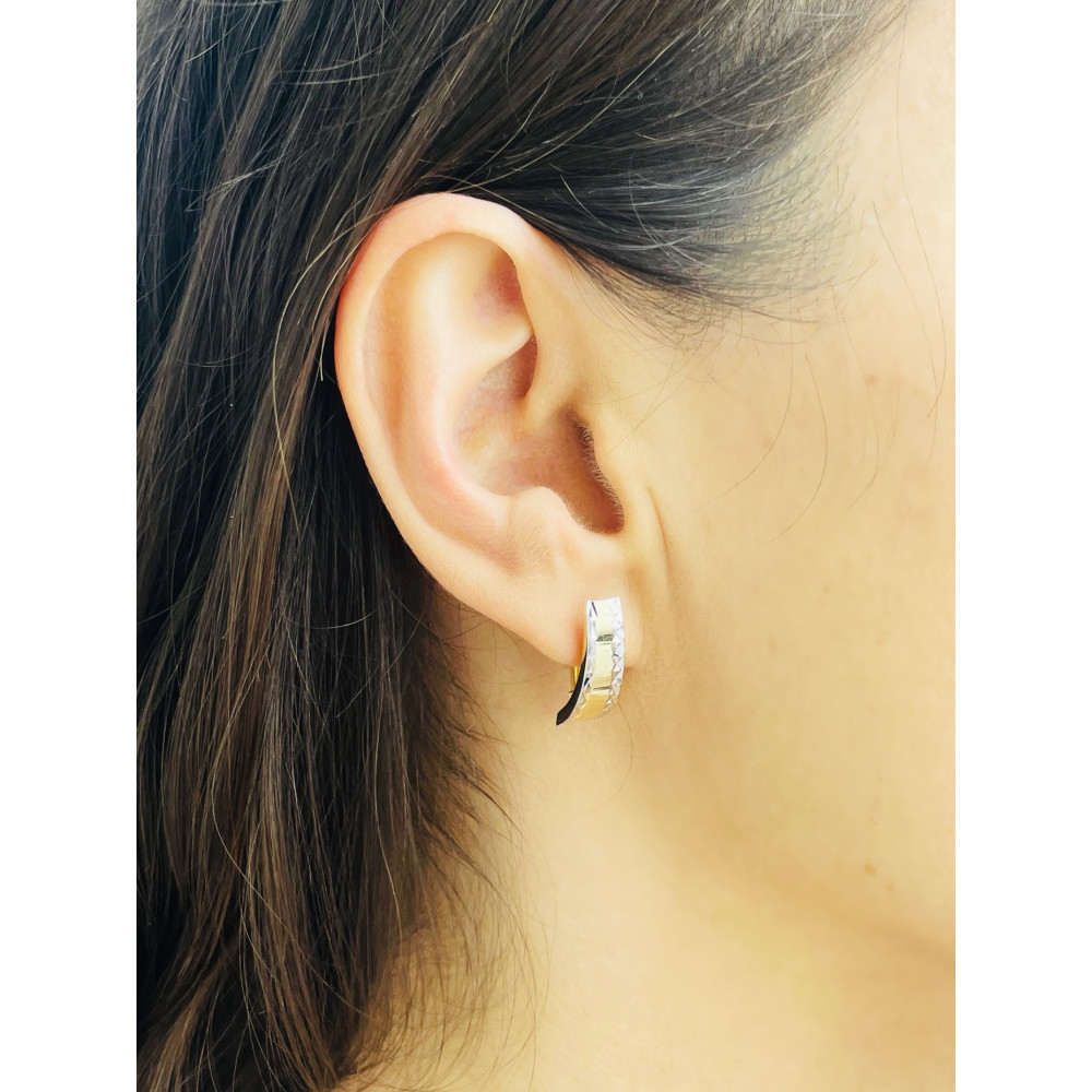 Ohrringe Ohrhänger Ohrstecker Ohrschmuck Gelbgold Paar 585er 14KT