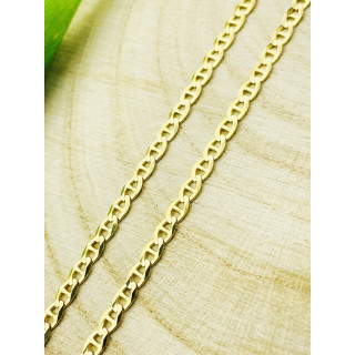 Goldkette Halskette Kette Panzerkette Colier Cuban Gelbgold 585er 14KT