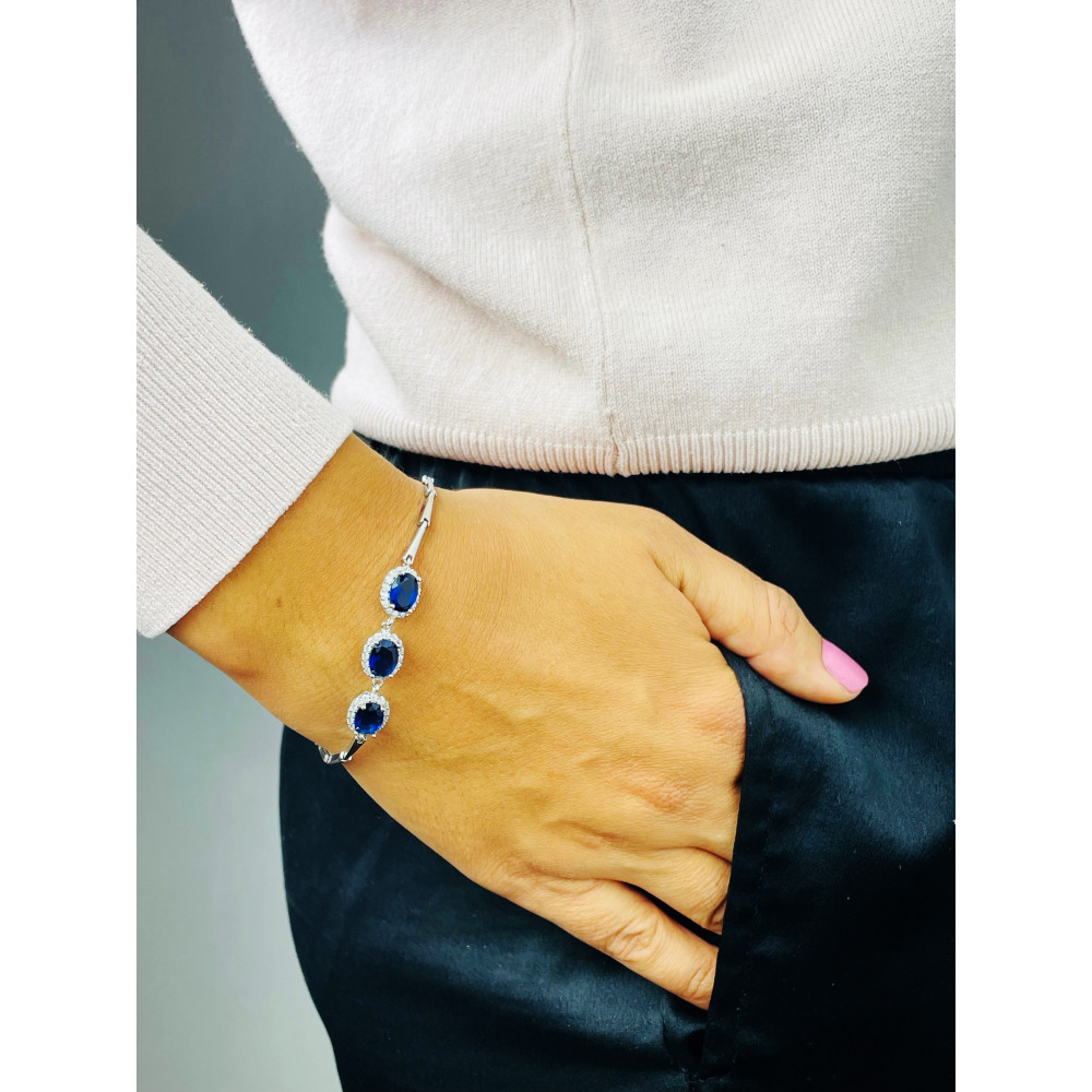 Armband 925 Silber mit Zirkonia Damen Kinder