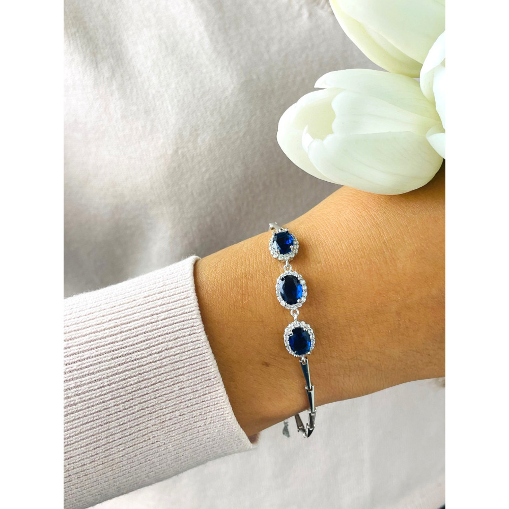 Armband 925 Silber mit Zirkonia Damen Kinder