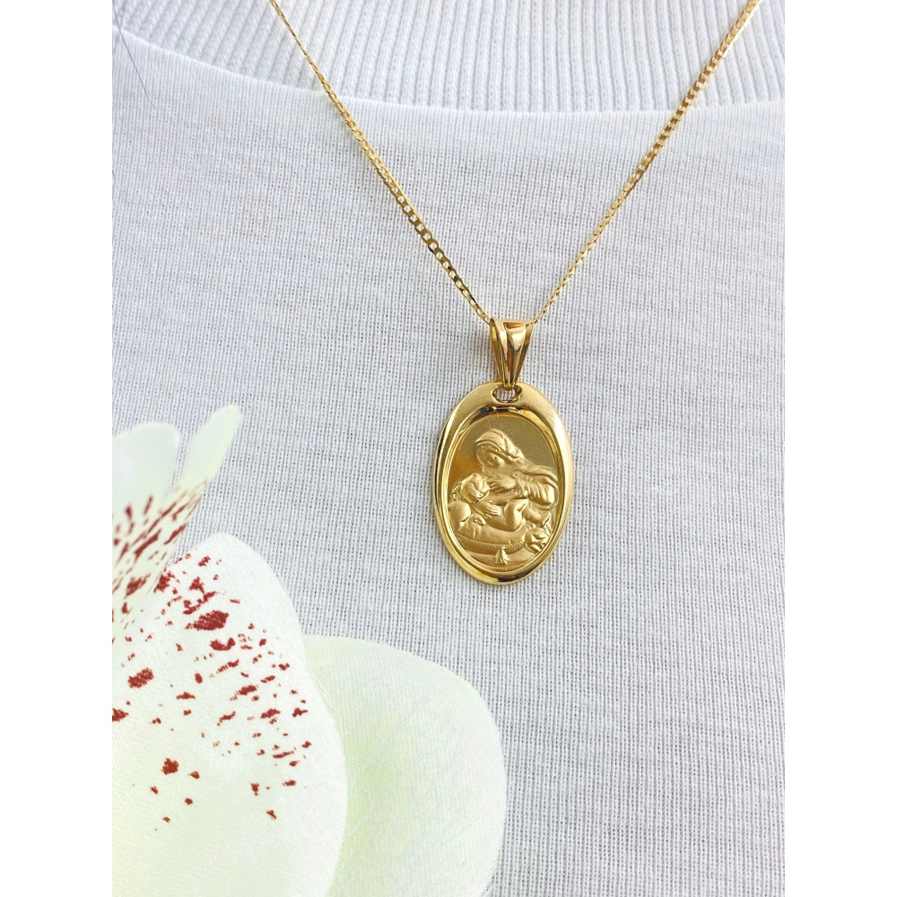 copy of Złoty Medalik Zawieszka Pan Jezus