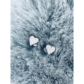 copy of Złote kolczyki przecinki z cyrkoniami