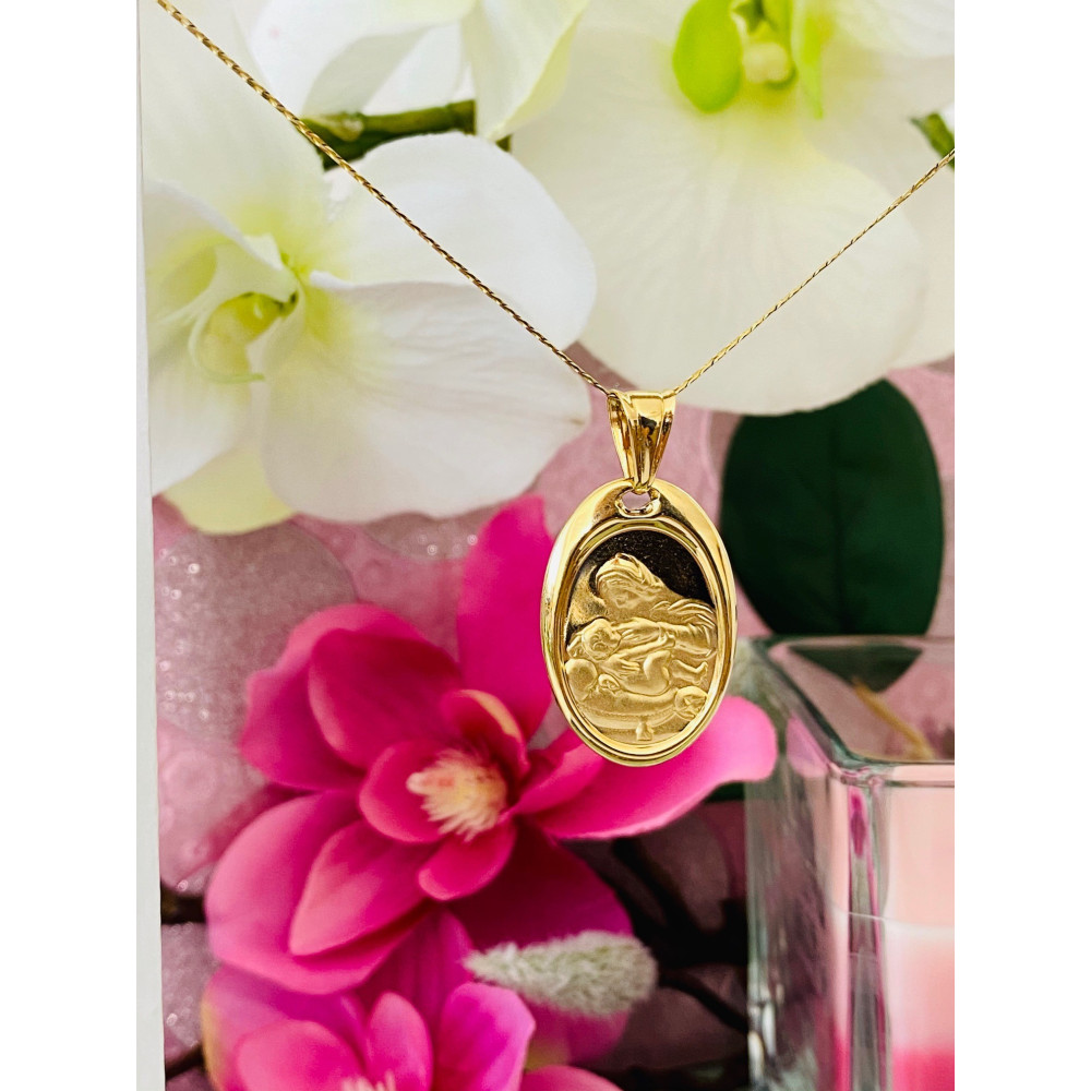 copy of Złoty Medalik Zawieszka Pan Jezus