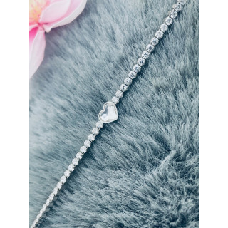 Herz Armband 925 Silber Damen Kinder