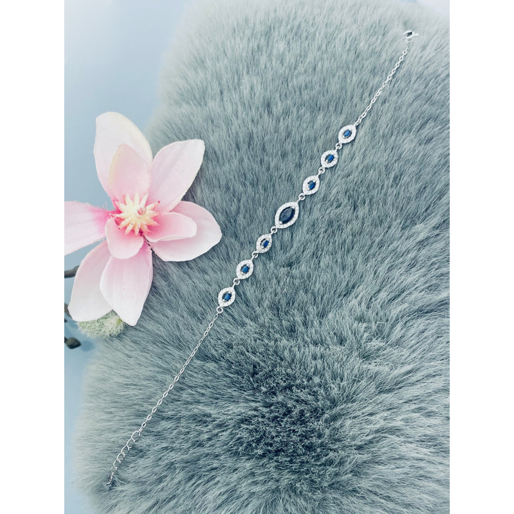 Armband 925 Silber mit Zirkonia Damen Kinder