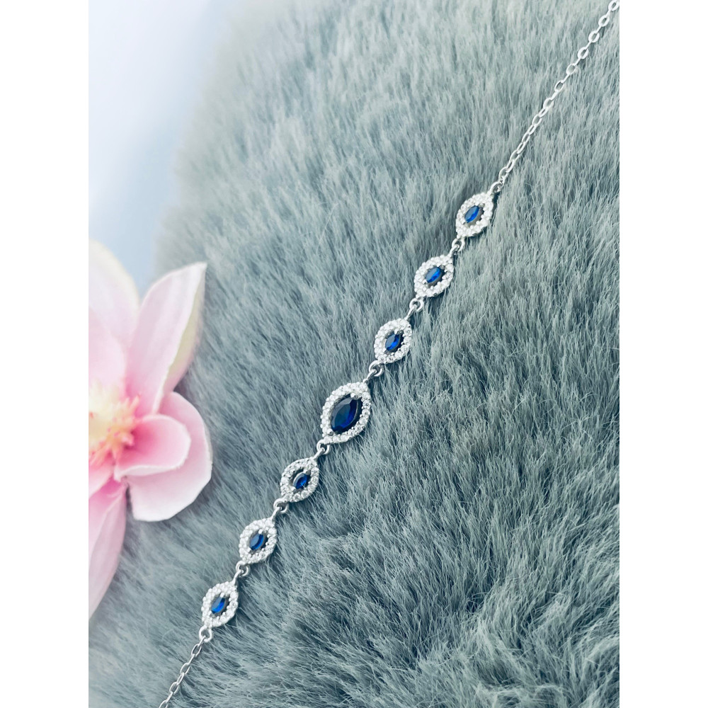 Armband 925 Silber mit Zirkonia Damen Kinder