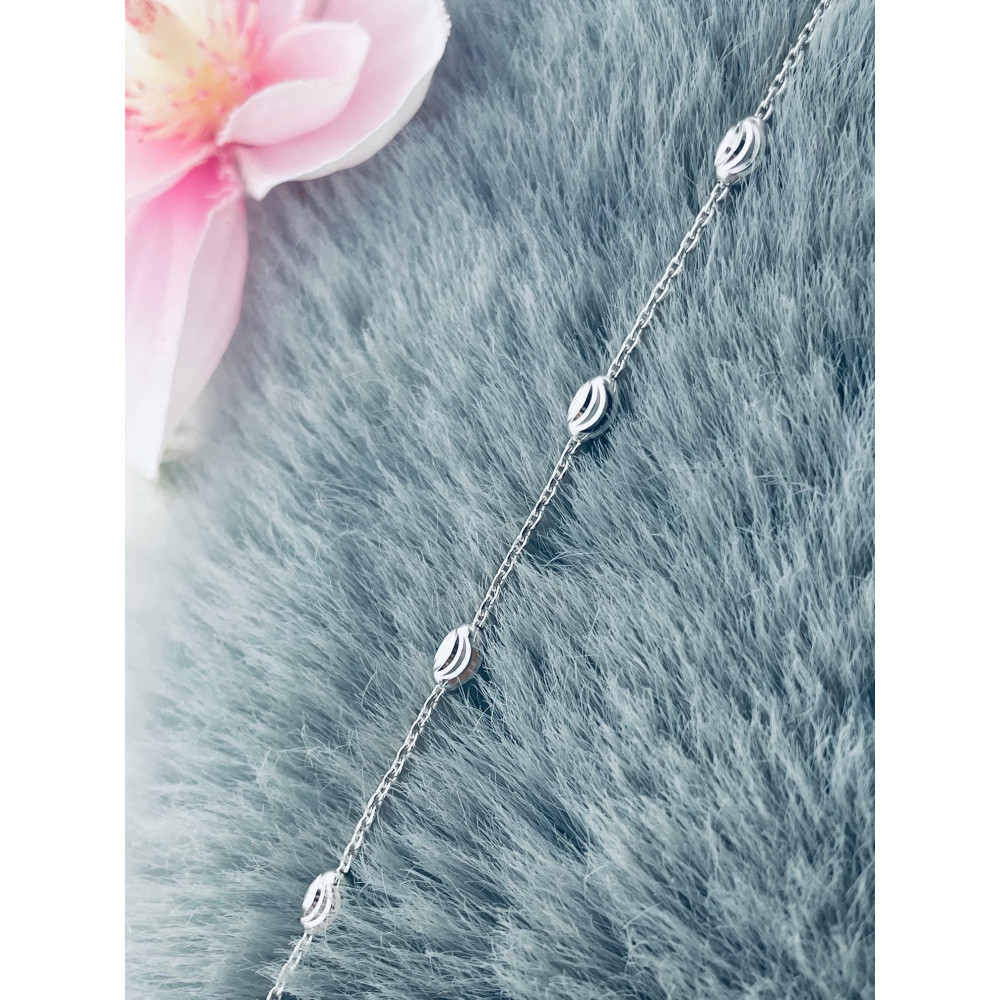 copy of Złota bransoletka celebrytka serce nieskończoność