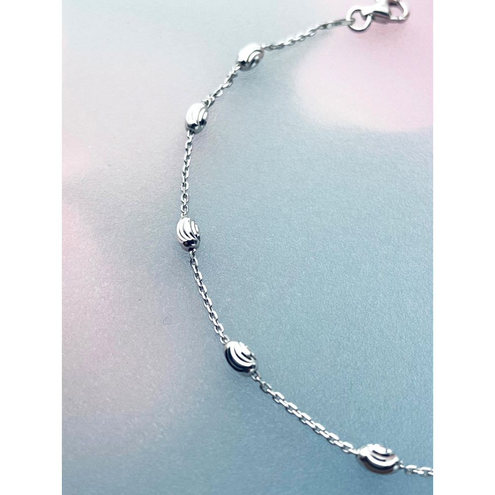 925 Silber mit Kugel Armband