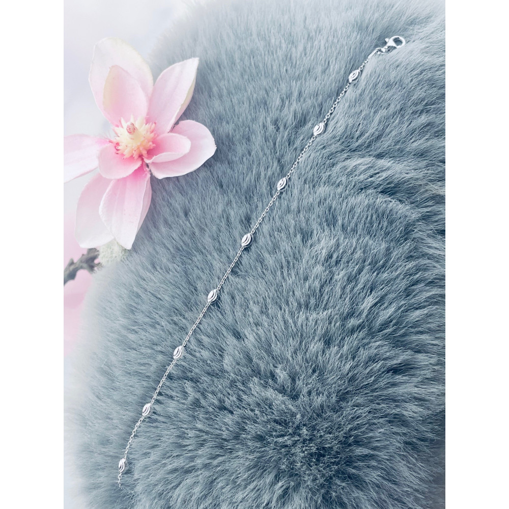 925 Silber mit Kugel Armband