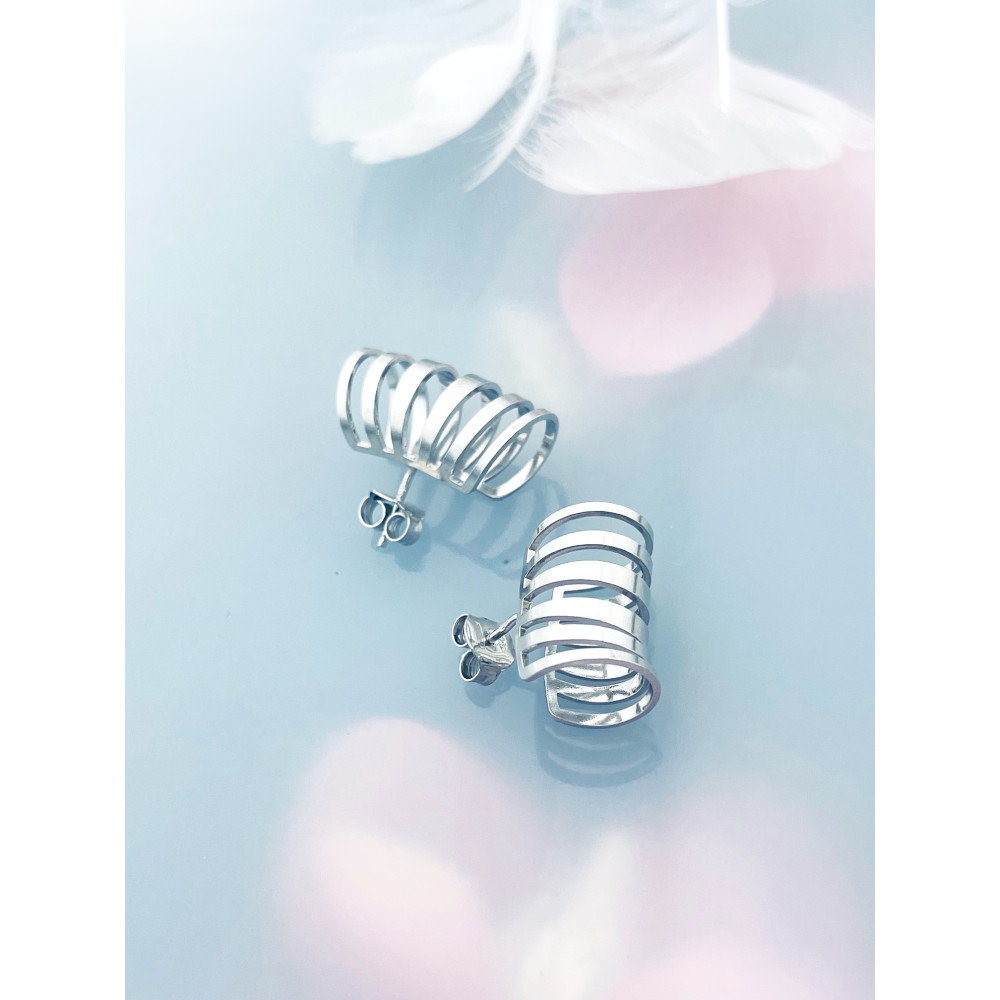 925 Silber Gehörschutz Ohrringe