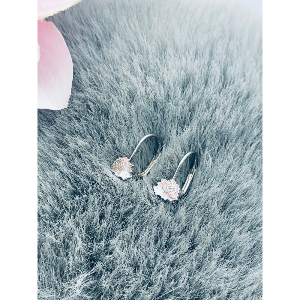 925 Silber Igel Ohrringe