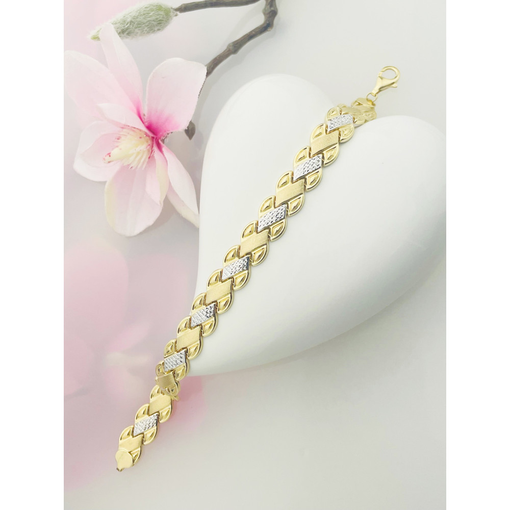 Damen Goldarmband Armband Armkette Gelbgold 585er 14KT