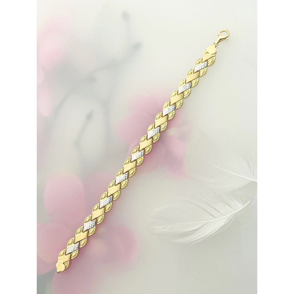 Damen Goldarmband Armband Armkette Gelbgold 585er 14KT