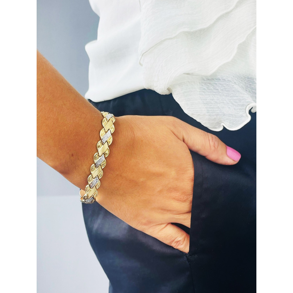 Damen Goldarmband Armband Armkette Gelbgold 585er 14KT