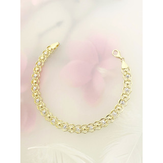 Damen Goldarmband Armband Armkette Gelbgold 14KT 585er