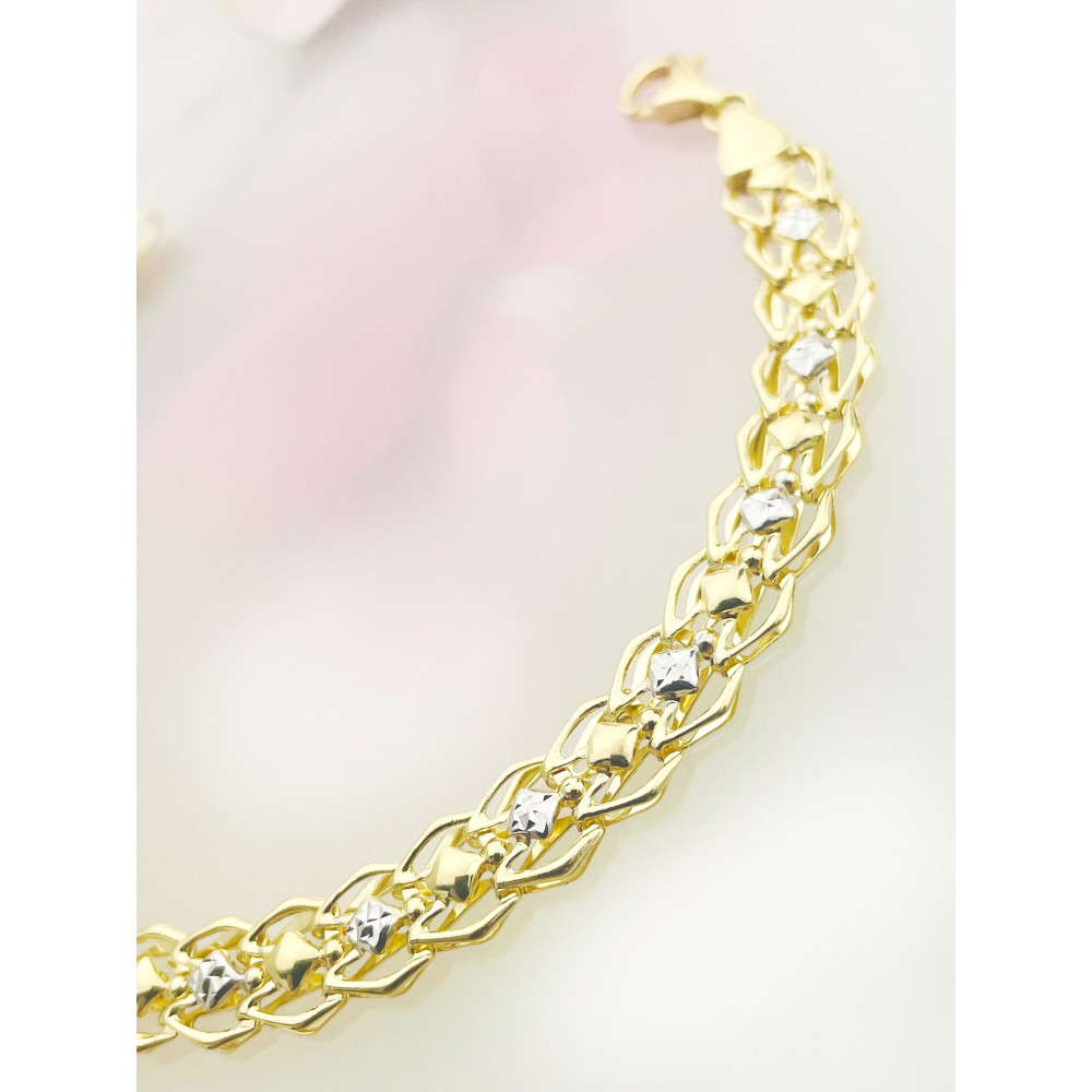 Damen Goldarmband Armband Armkette Gelbgold 14KT 585er