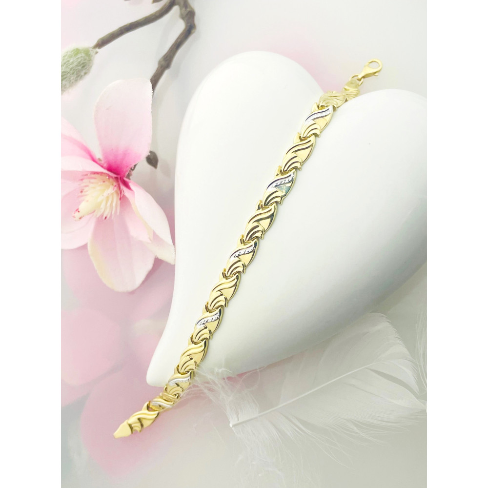 Damen Goldarmband Armband Armkette Gelbgold 585er 14KT