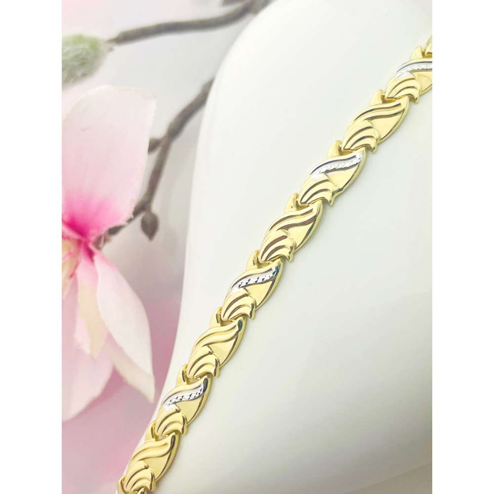 Damen Goldarmband Armband Armkette Gelbgold 585er 14KT