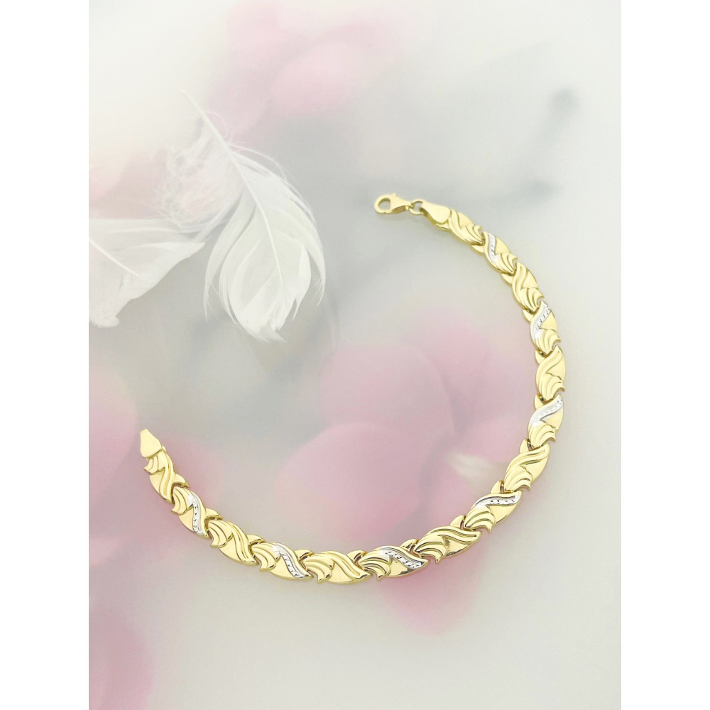 Damen Goldarmband Armband Armkette Gelbgold 585er 14KT