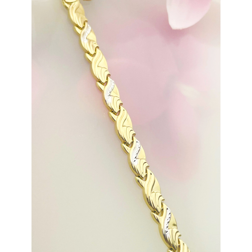 Damen Goldarmband Armband Armkette Gelbgold 585er 14KT