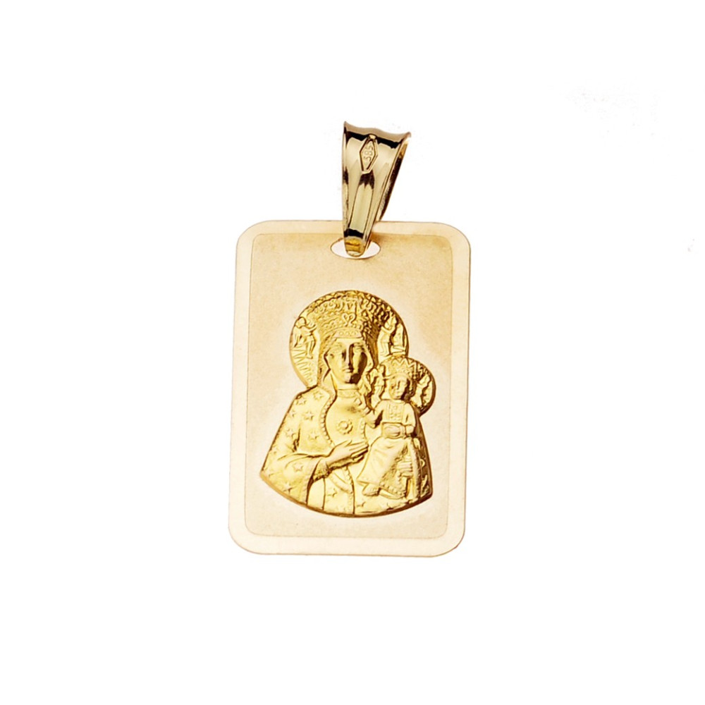 Anhänger Madonna Maria Goldanhänger Erstkommunion 585er 14KT