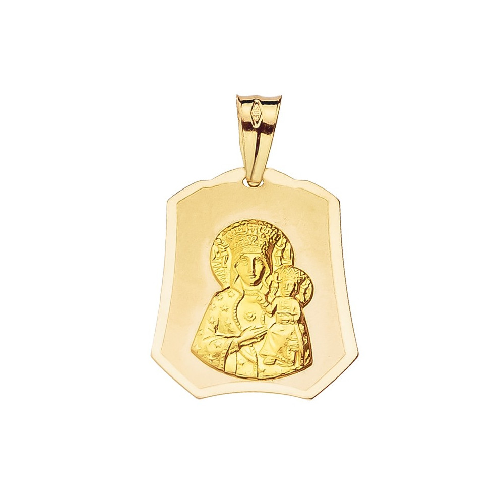 Anhänger Madonna Maria Goldanhänger Erstkommunion 585er 14KT