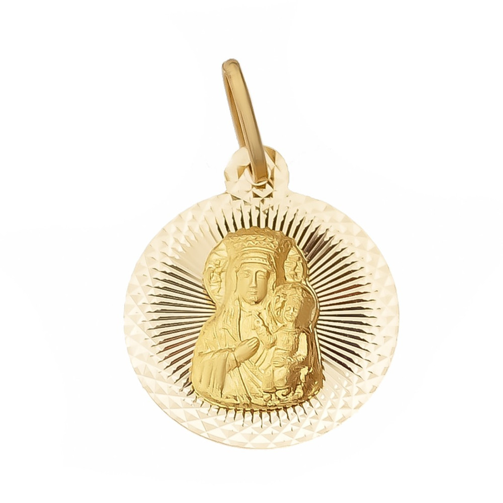 Anhänger Madonna Maria Goldanhänger Erstkommunion 585er 14KT