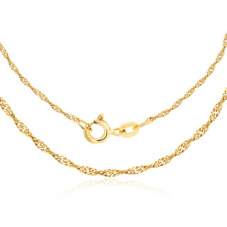 Goldkette Halskette  Singapur Magic