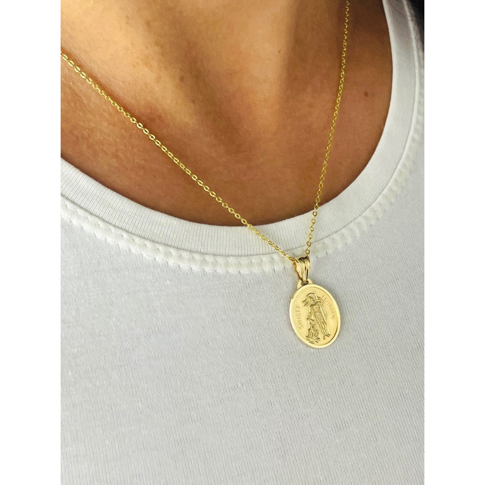 copy of Złoty Medalik Zawieszka Pan Jezus