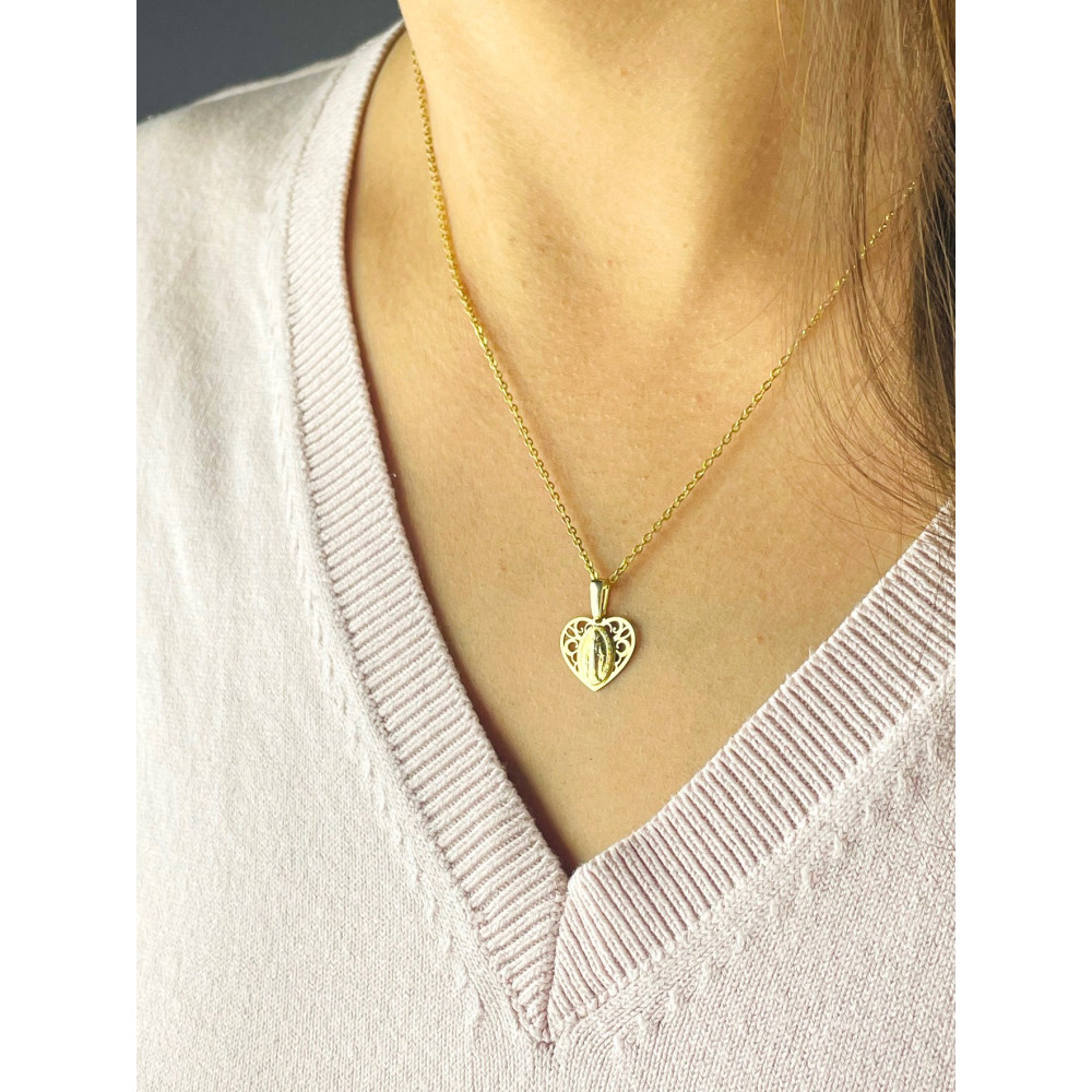 copy of Złoty Medalik Zawieszka Pan Jezus