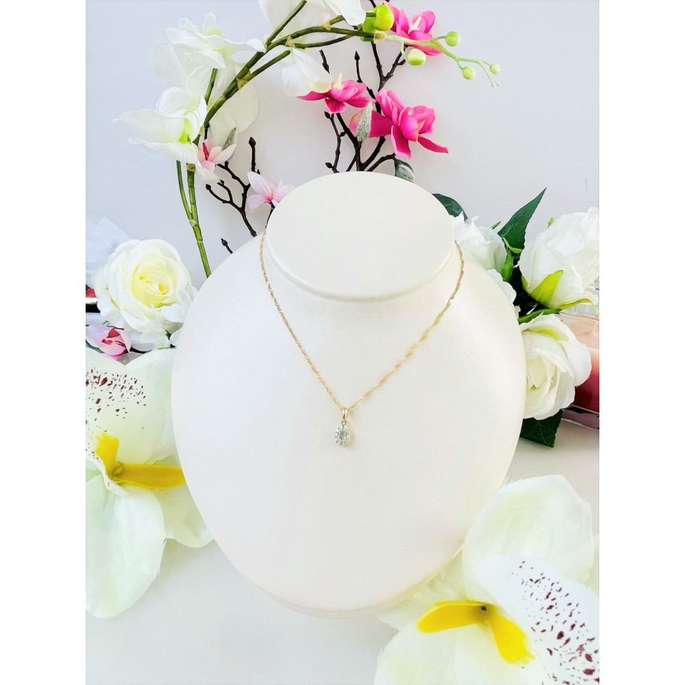 copy of Złota zawieszka wisiorek łeska