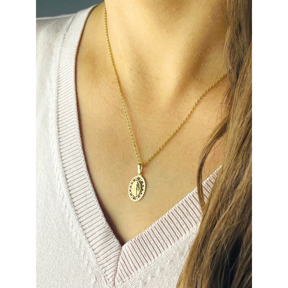 copy of Złoty Medalik Zawieszka Pan Jezus