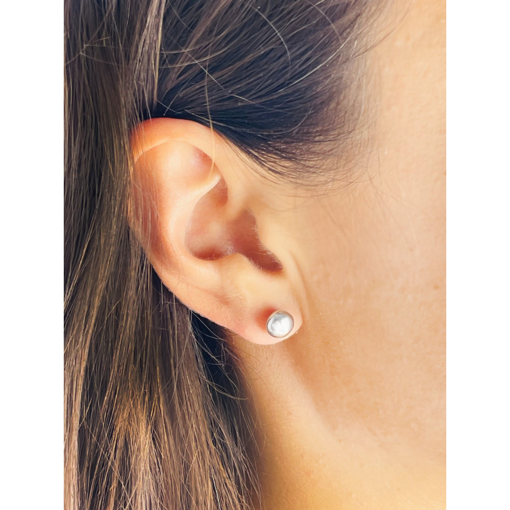 Kugel 925 Silber Ohrringe Damen