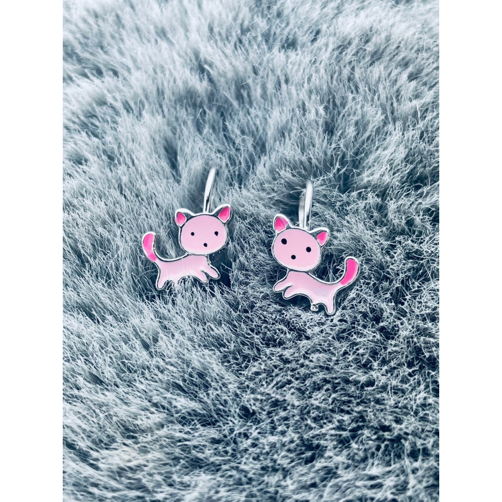 copy of Złote kolczyki przecinki z cyrkoniami